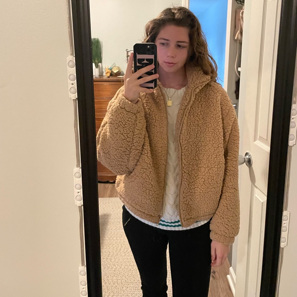 NWOT teddy Jacket